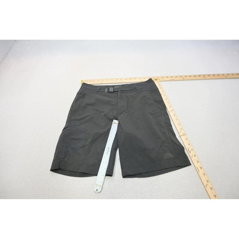 The North Face Hiking Shorts Mens 30 Dark Gray Ripstop Belted Technical Exc